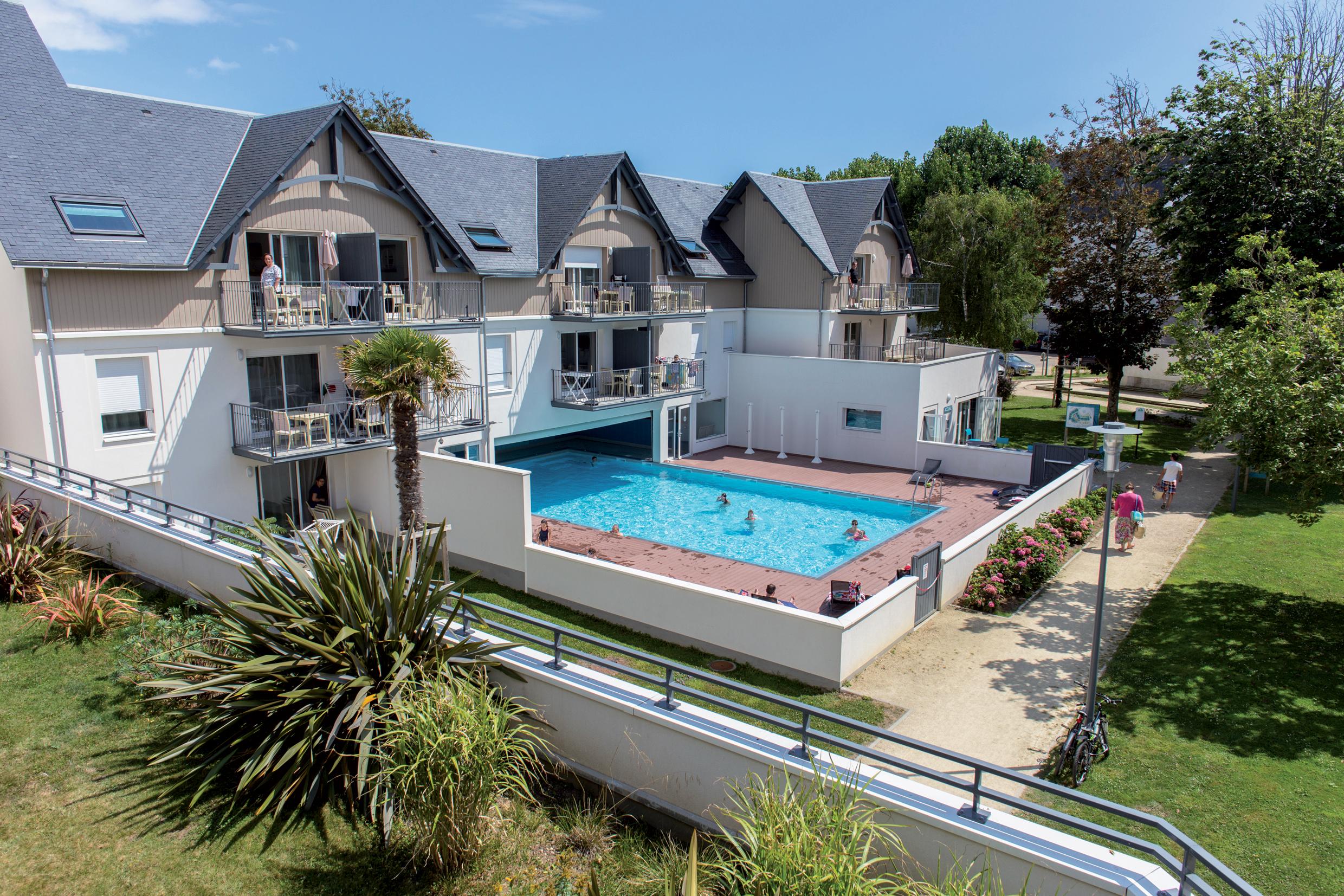 Résidence Vacances Bleues Les Jardins d'Arvor Bénodet Esterno foto